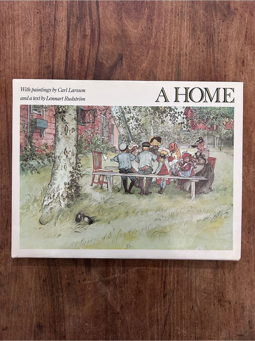 A Home Illustrated Book with Carl Larsson Paintings 1974 first American edition